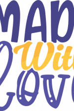 made with love, sign, baby onesie free svg file