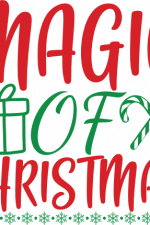 magic of christmas, holiday free svg file