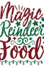 Magic Reindeer Food, Christmas Free Svg File