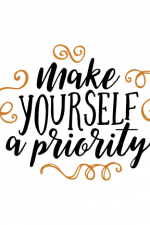 make yourself a priority, motivational free svg file