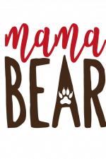 Mama Bear, Funny Mothers Day Free Svg File