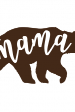 Mama Bear, Grandma Mom Gift, Mother's Day Free Svg File