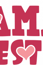 mama's bestie arrow, baby onesie free svg file