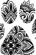 mandala paw, animal, decorative free svg file