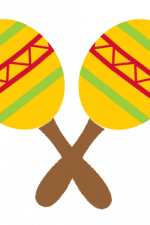 Maracas, Cinco De Mayo, Mexican Free Svg File