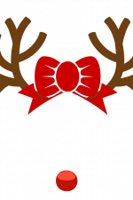 Matching Sibling Reindeer Antlers, Christmas Free Svg File