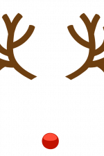 Matching Siblings Reindeer Monogram, Christmas Free Svg File