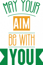 may your aim be with you, bathroom free svg file