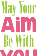 may your aim be with you, funny toilet free svg file