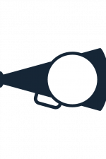 Megaphone Monogram, Cheerleading Free Svg File