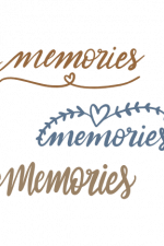 memories sign free svg file