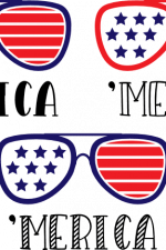 merica sunglasses bundle, 4th of july free svg file