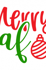 Merry Af, Christmas Free Svg File