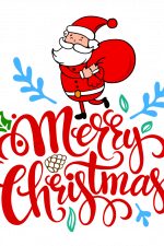 Merry Christmas, Holiday Free Svg File