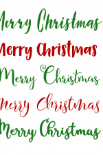 Merry Christmas Sign, Holiday Free Svg File