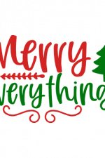 Merry Everything, Holiday Free Svg File