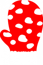 mittens spots gloves, christmas, winter free svg file
