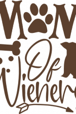 mom of wieners, paw, dog, pet mom free svg file