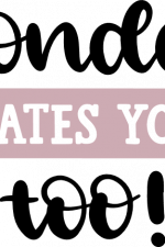monday hates you too, funny, lazy free svg file