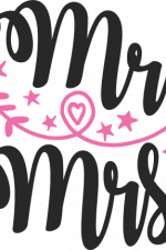 mr mrs, couple, Stars, Hearts, wedding free svg file