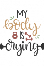 my body is dying, gym free svg file