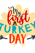 My First Turkey Day, Thanksgiving Free Svg File