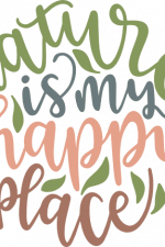 nature is my happy place, camping free svg file