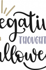 no negative thoughts allowed, sign, inspirational free svg file