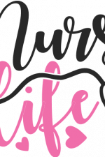 nurse life, stethoscope, medic free svg file