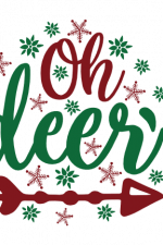 Oh Deer, Christmas Free Svg File