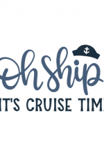 oh ship it's cruise time, nautical free svg file