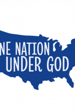 One Nation Under God, Patriotic, Religious Free Svg File