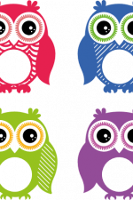 owl monogram frame bundle, birds free svg file