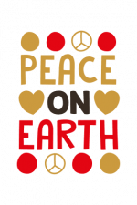 Peace On Earth Free Svg File