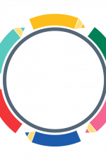 Pencil Circle, Monogram Frame, Decoration Free Svg File