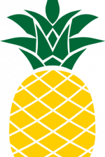 pineapple, summer fruit free svg file clipart image