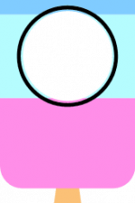 popsicle monogram frame, summer free svg file