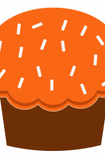 Pumpkin Cupcake, Baking, Kitchen, Free Svg File