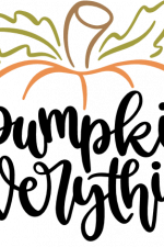 pumpkin everything, hello autumn free svg file