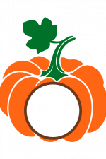 Pumpkin Monogram, Thanksgiving Free Svg File