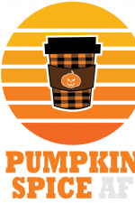 Pumpkin Spice Af, Halloween Free Svg File