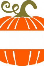 pumpkin split text frame, fall, autumn decoration free svg file
