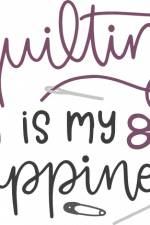 quilting is my happiness, craft room free svg file
