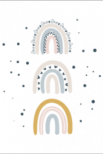 rainbow bundle, baby boho design free svg file