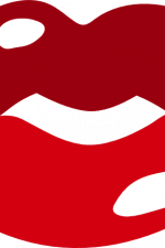 red tinted lips free svg file clipart image