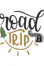 Road Trip, Tree, Way Free Svg File