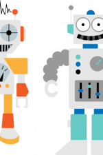 robots, machine, free svg file