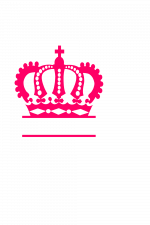 Royal Crown Split Text Frame, King Free Svg File