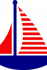 Sailboat Usa Flag Style, 4th Of July, Nautical, Cruise Free Svg File