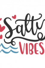 Salty Vibes, Beach, Summer Free Svg File